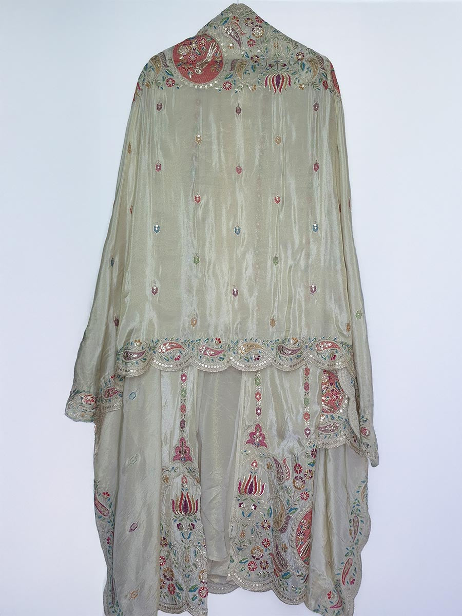 Ivory Radiance Tissue Shimmer Suit