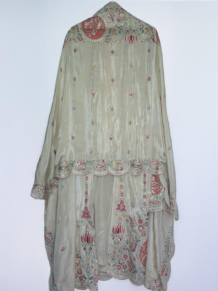 Ivory Radiance Tissue Shimmer Suit