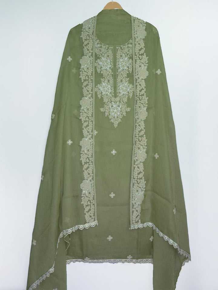Emerald Charm Tissue Dori Suit