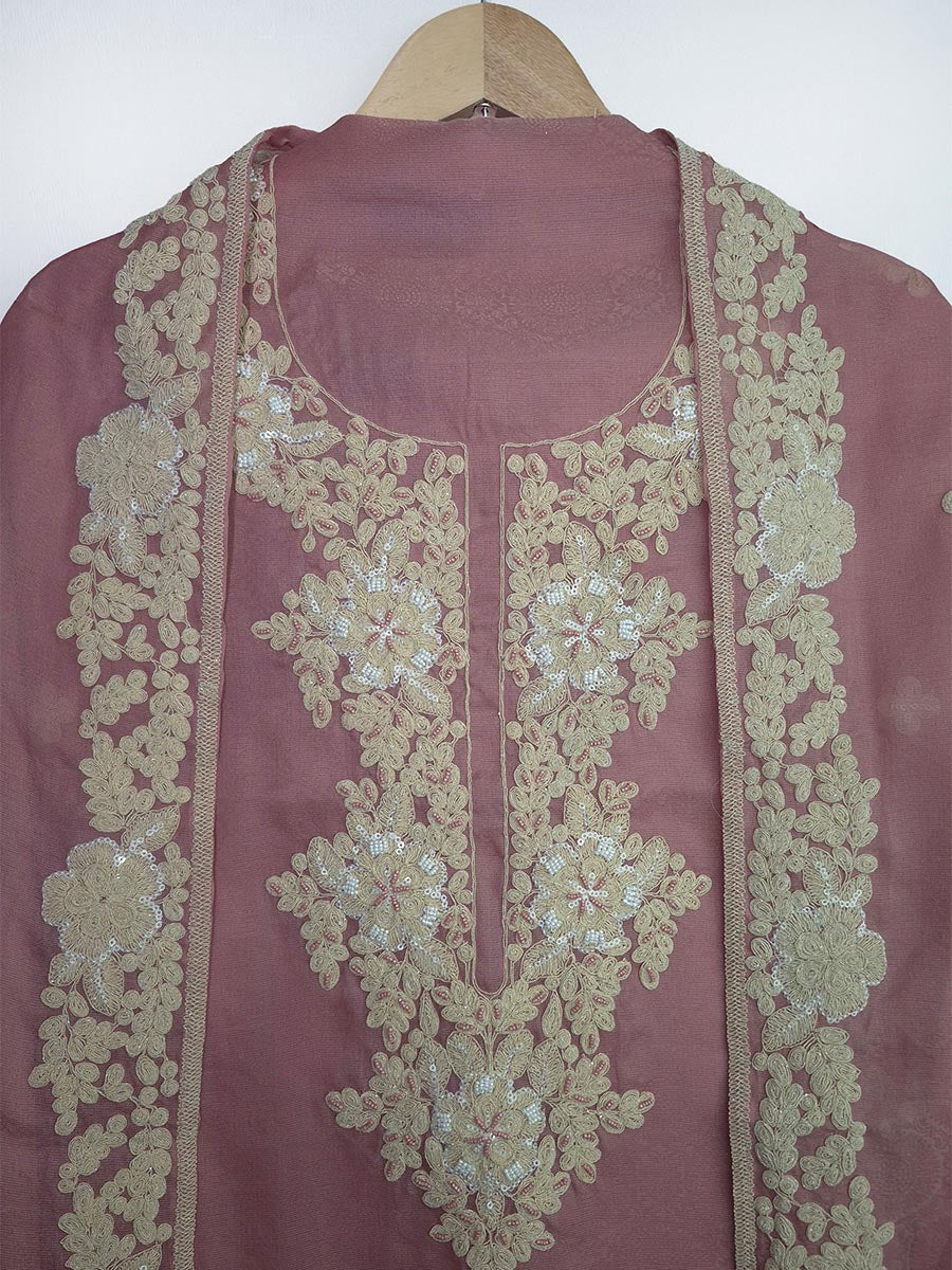 Golden Glow Tissue Dori Suit