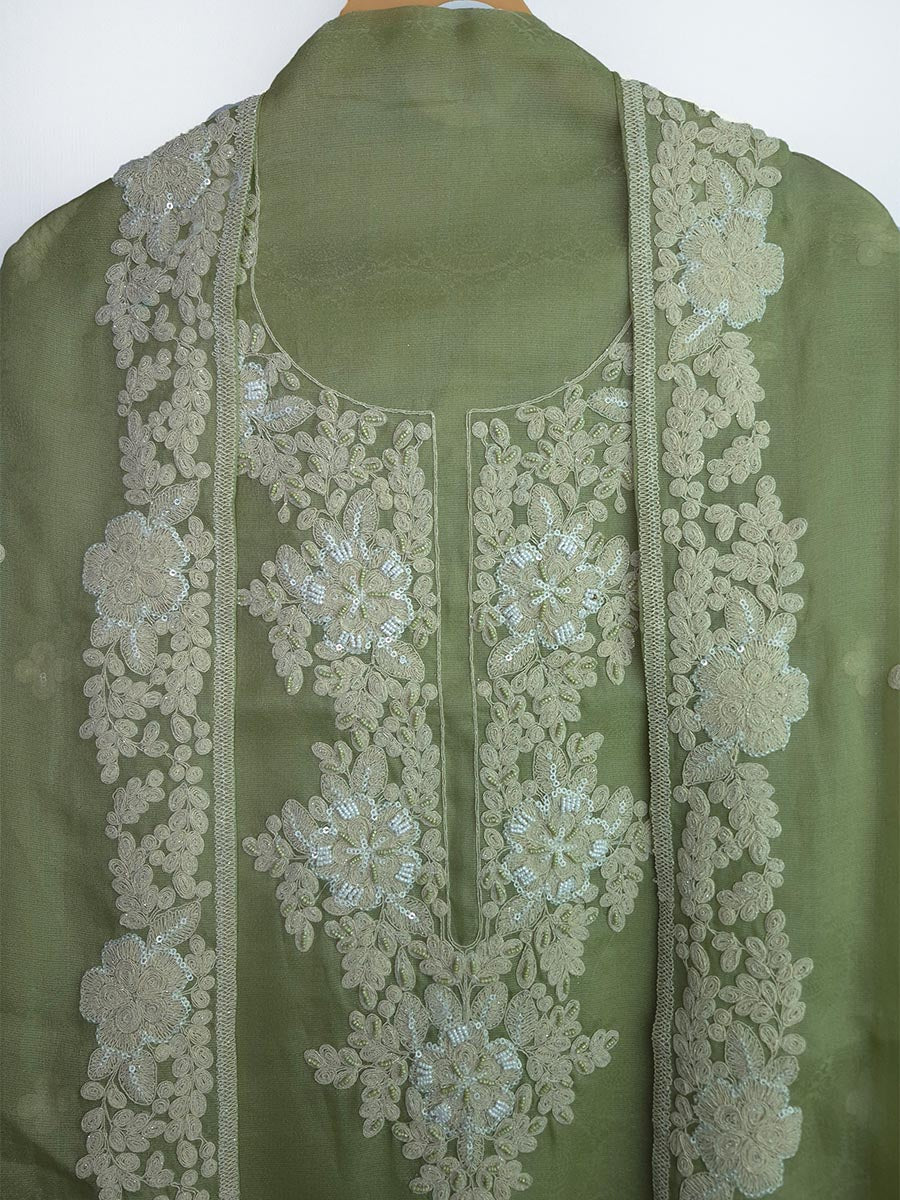 Emerald Charm Tissue Dori Suit