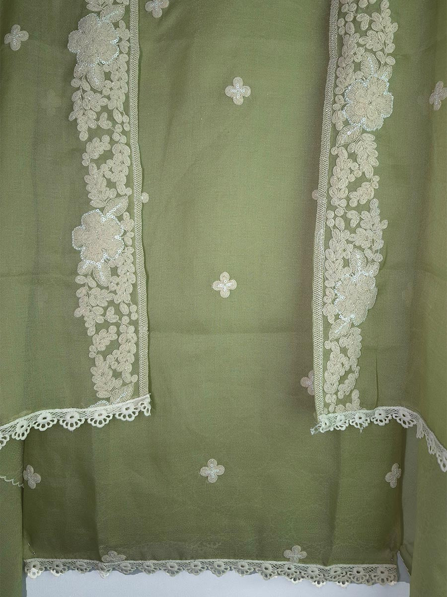 Emerald Charm Tissue Dori Suit