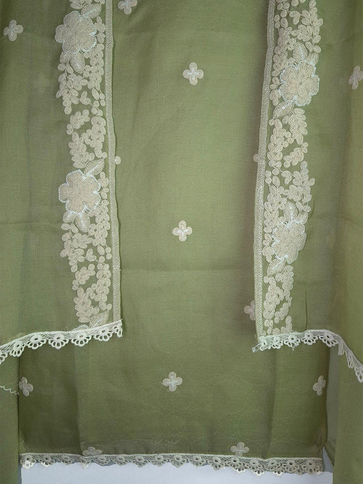Emerald Charm Tissue Dori Suit