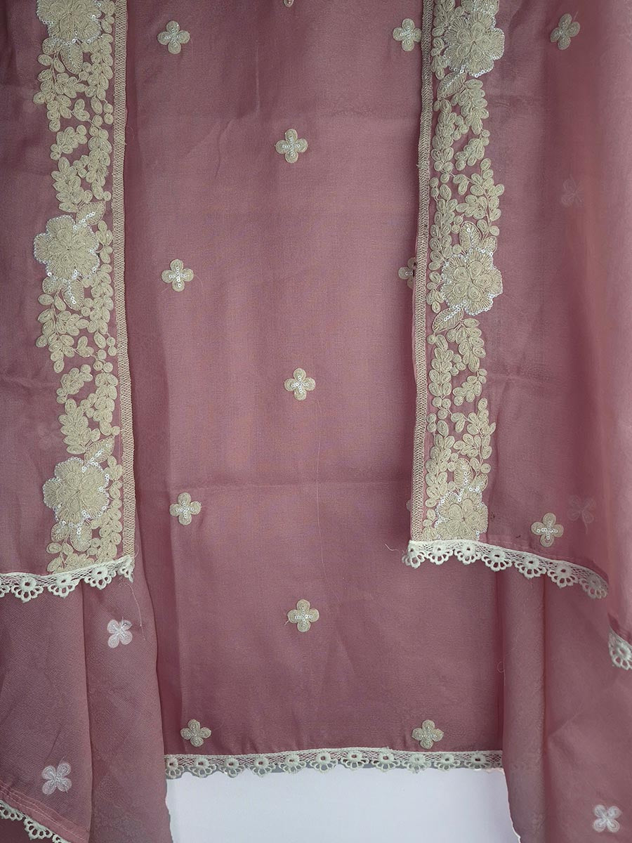 Golden Glow Tissue Dori Suit