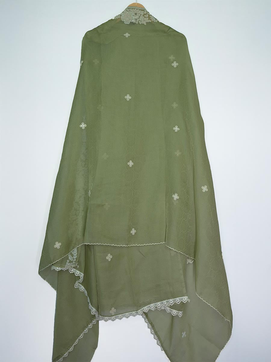Emerald Charm Tissue Dori Suit