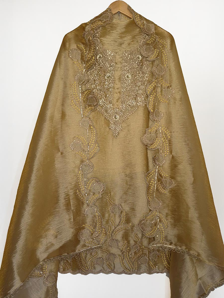 Handcrafted Organza Suit