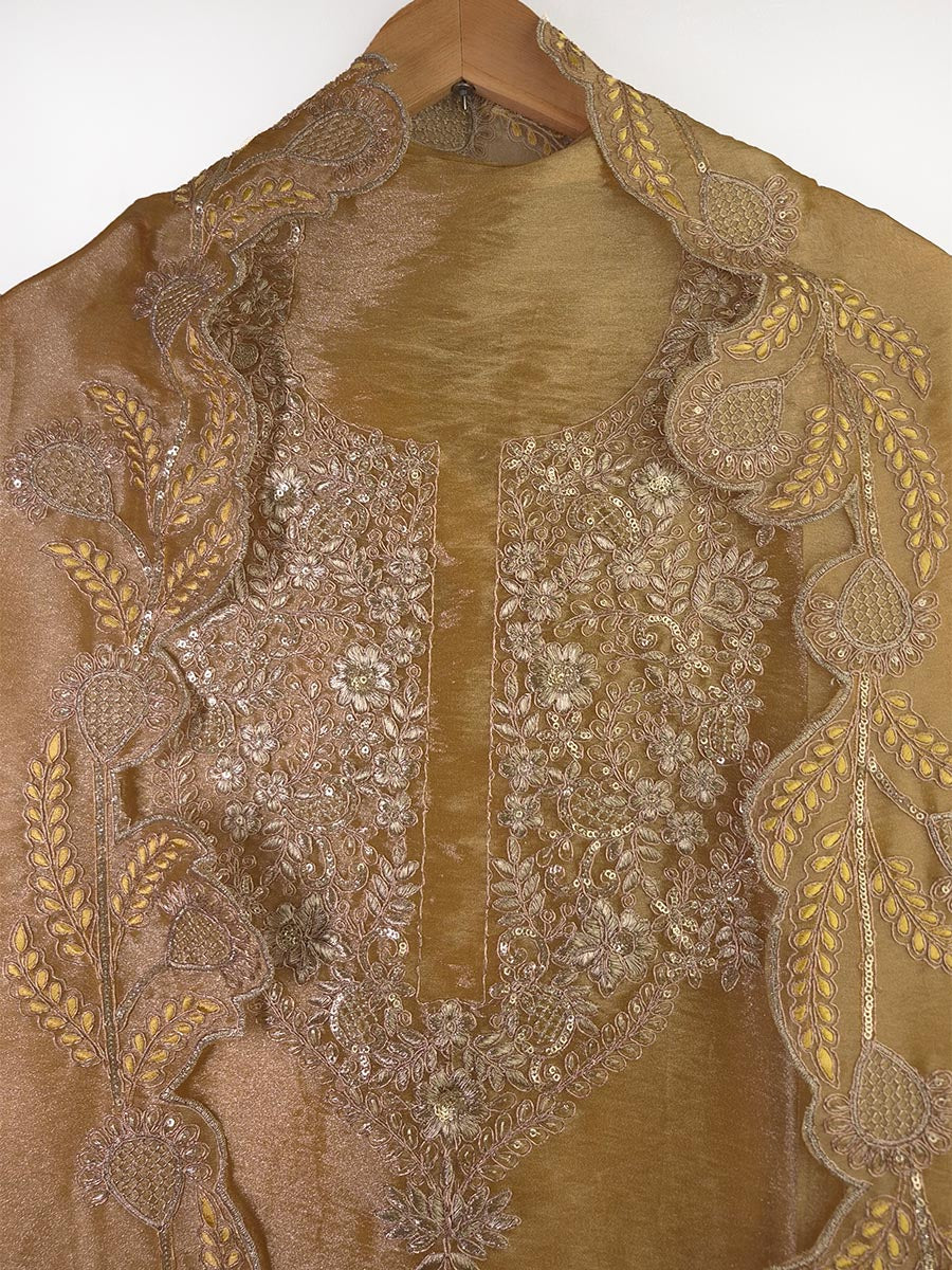 Handcrafted Organza Suit