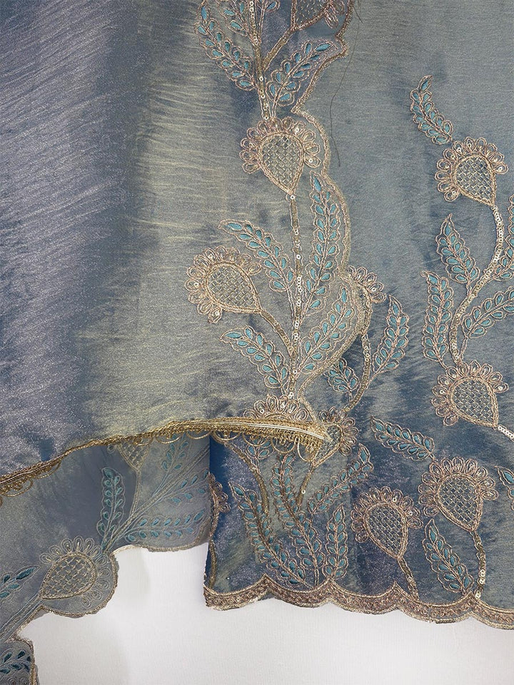 Handcrafted Organza Suit