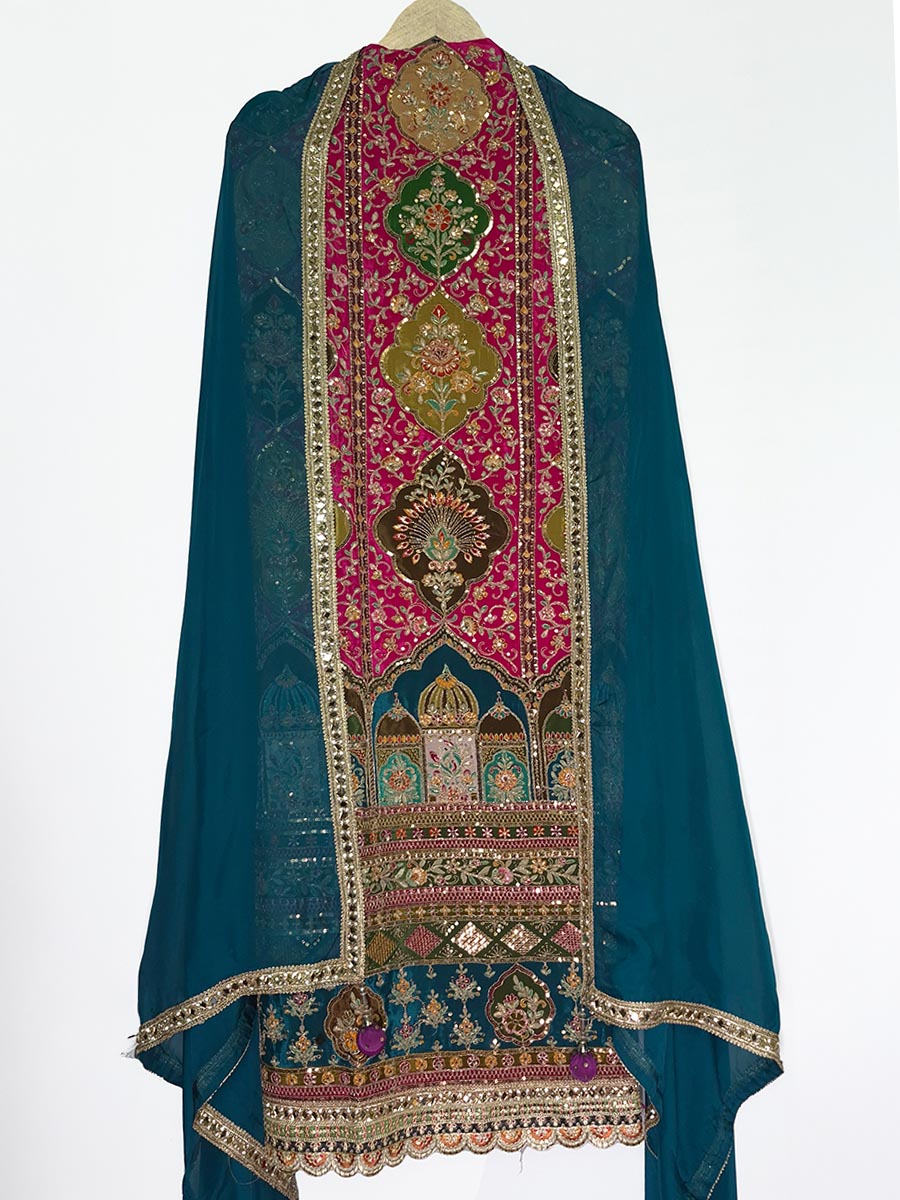 Meherbaan Aab (Sea Green)