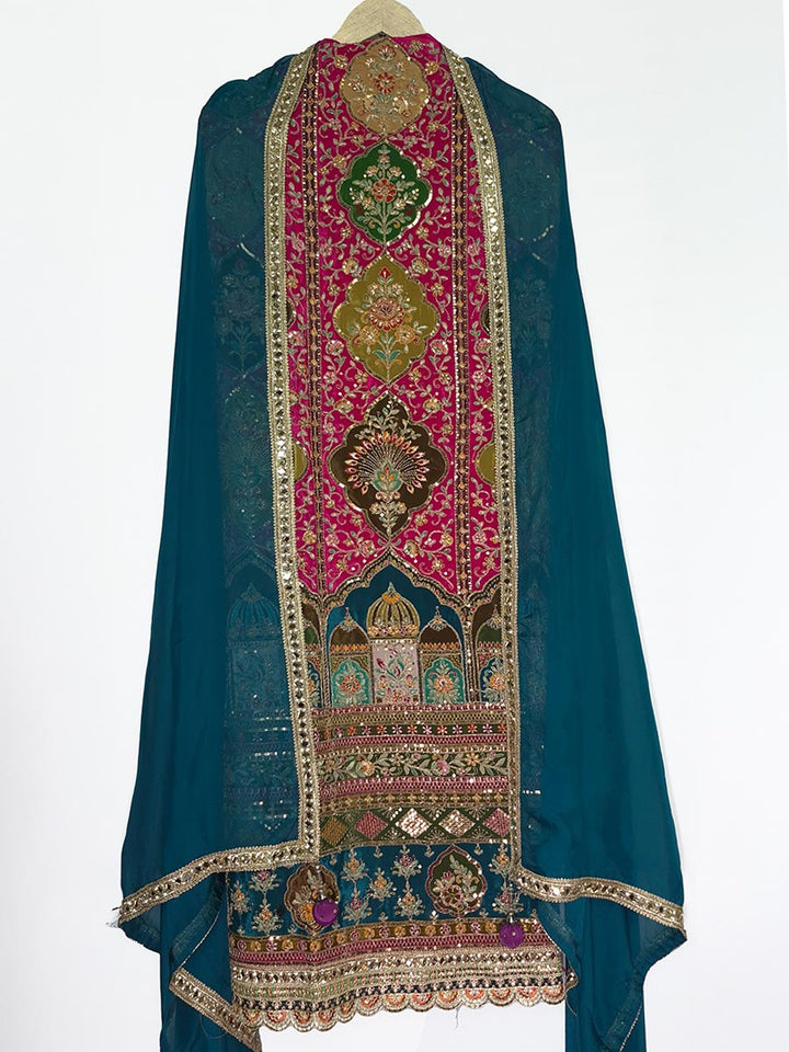 Meherbaan Aab (Sea Green)