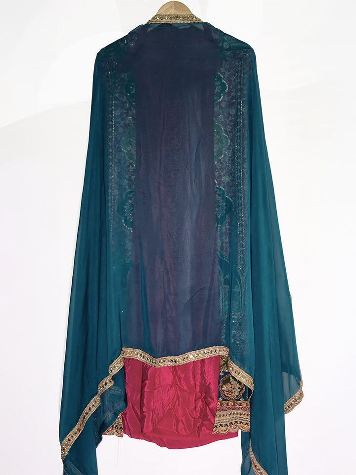 Meherbaan Aab (Sea Green)