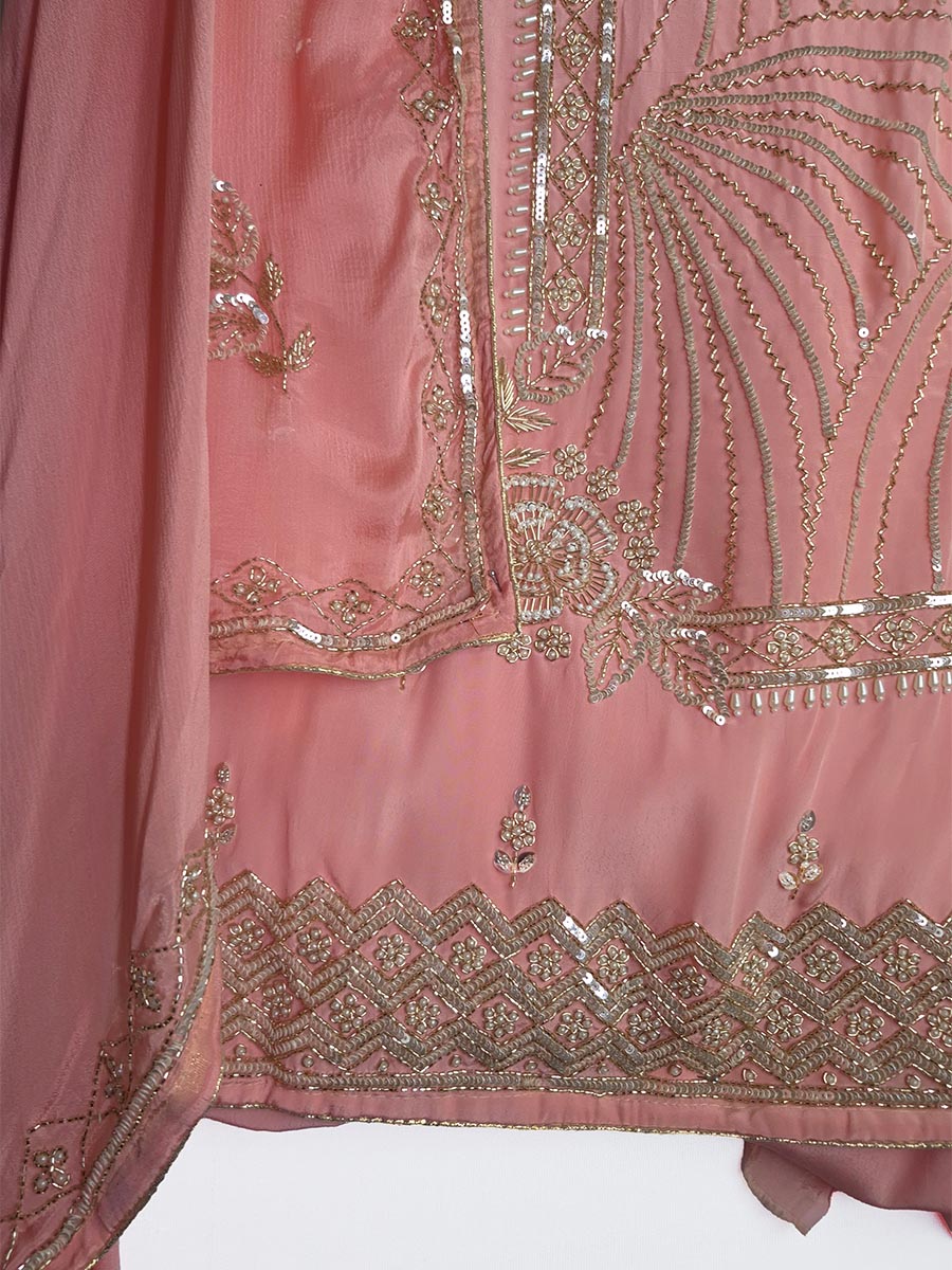 Zariya Gul – Pure Crepe Suit