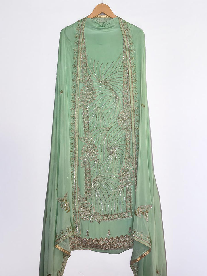Hara Mehtab – Pure Crepe Suit