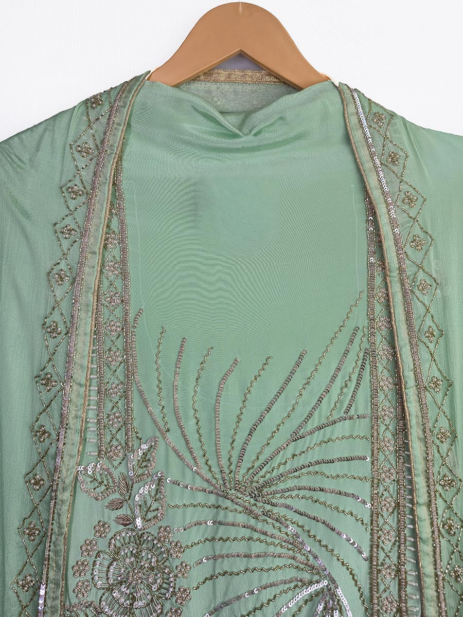 Hara Mehtab – Pure Crepe Suit