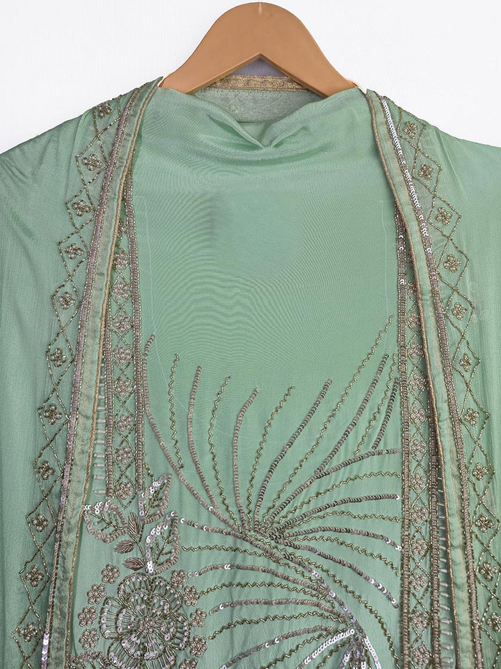 Hara Mehtab – Pure Crepe Suit