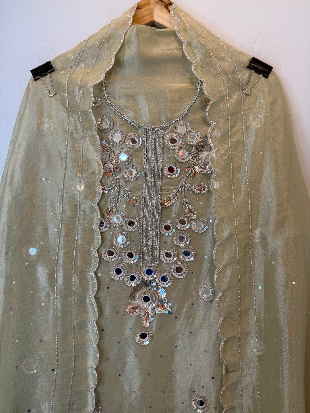 Mirvelle – Tissue Mirror Sequin Suit