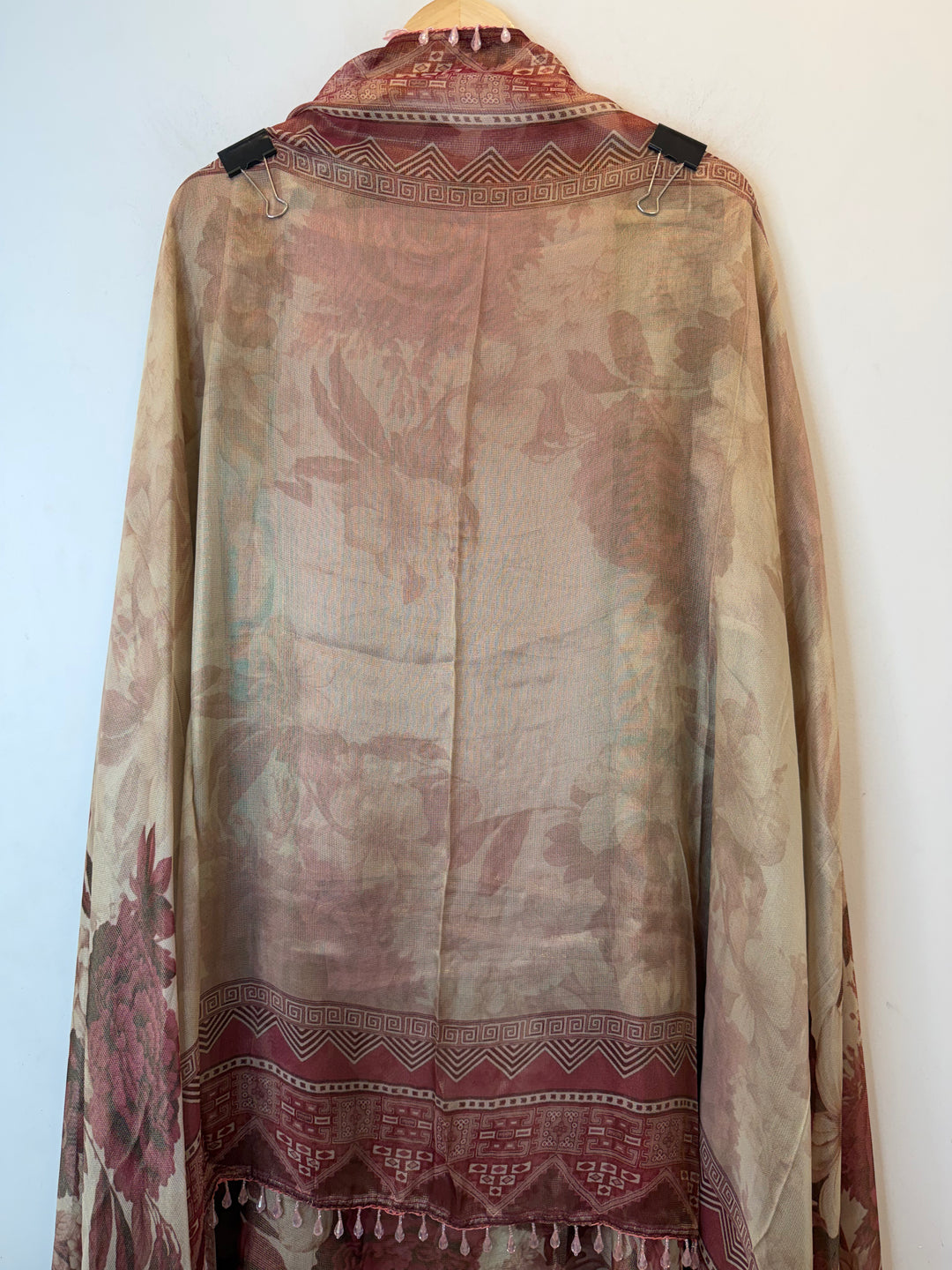 Zivana – Brick Digital Tissue Burberry Handwork Suit