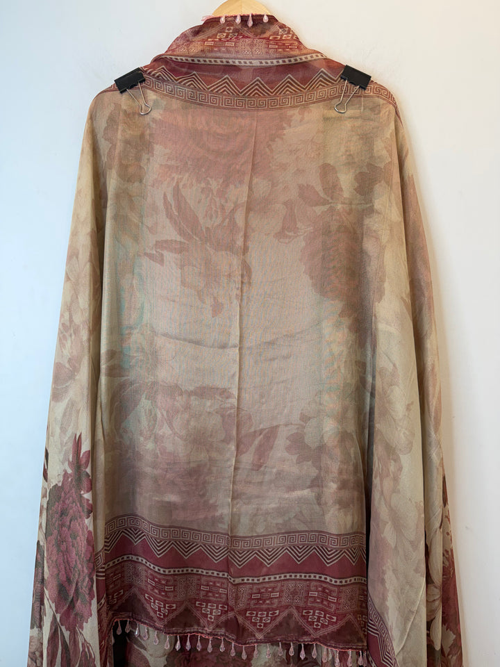 Zivana – Brick Digital Tissue Burberry Handwork Suit