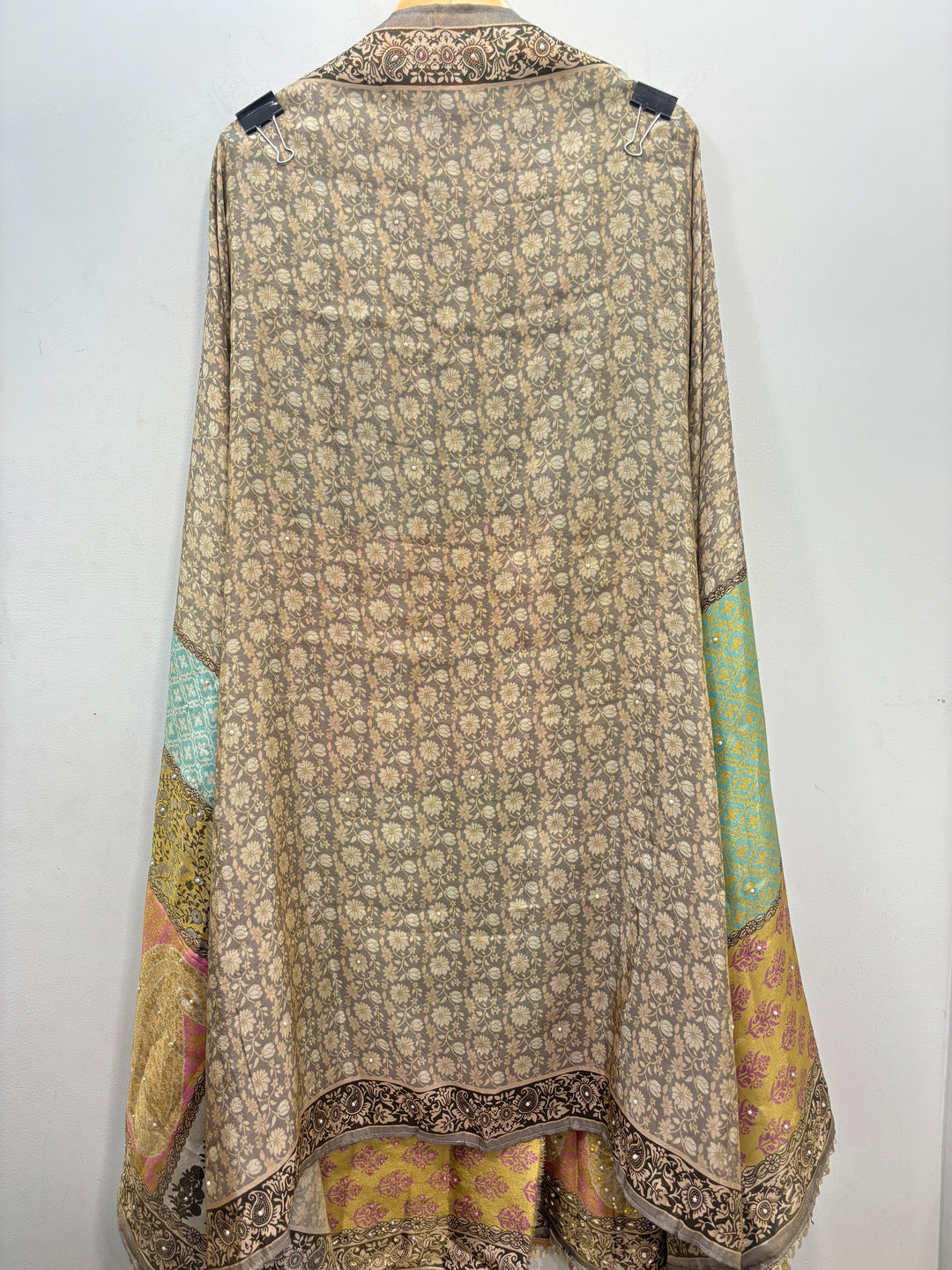 Noor-E-Nazaara – Printed Tissue Shimmer Suit