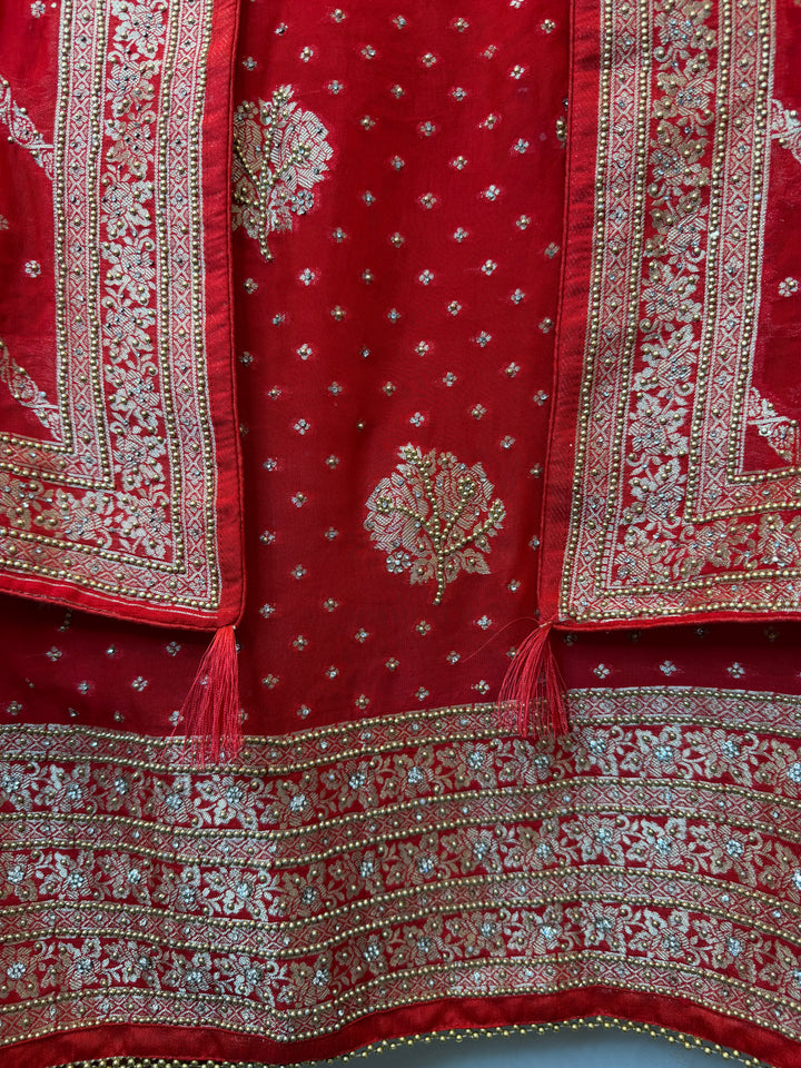 Zehvika – Khadi Georgette Banarasi Suit