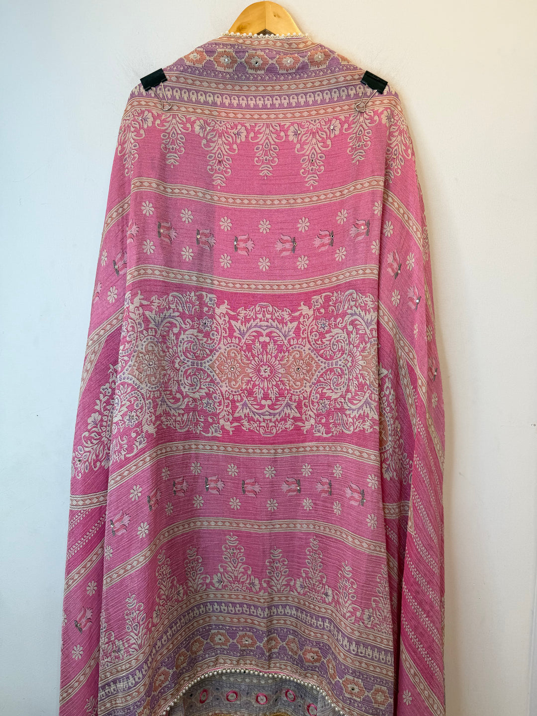 Zarielle – Crushed Tissue Kundan Mirror Suit