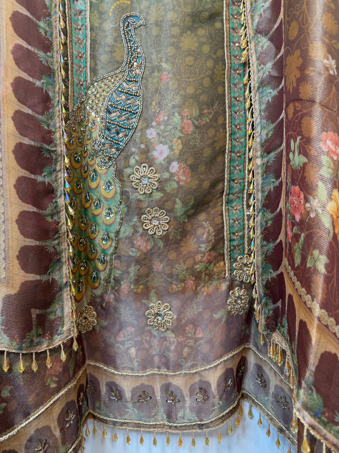 Mayura – Burberry Tissue Ombre Suit