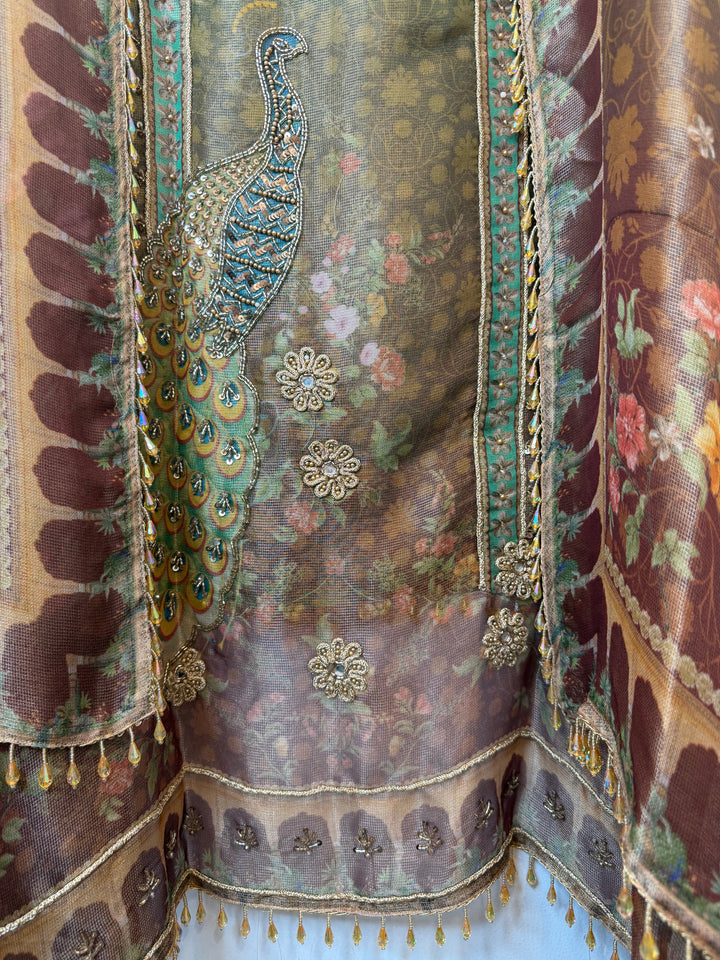 Mayura – Burberry Tissue Ombre Suit