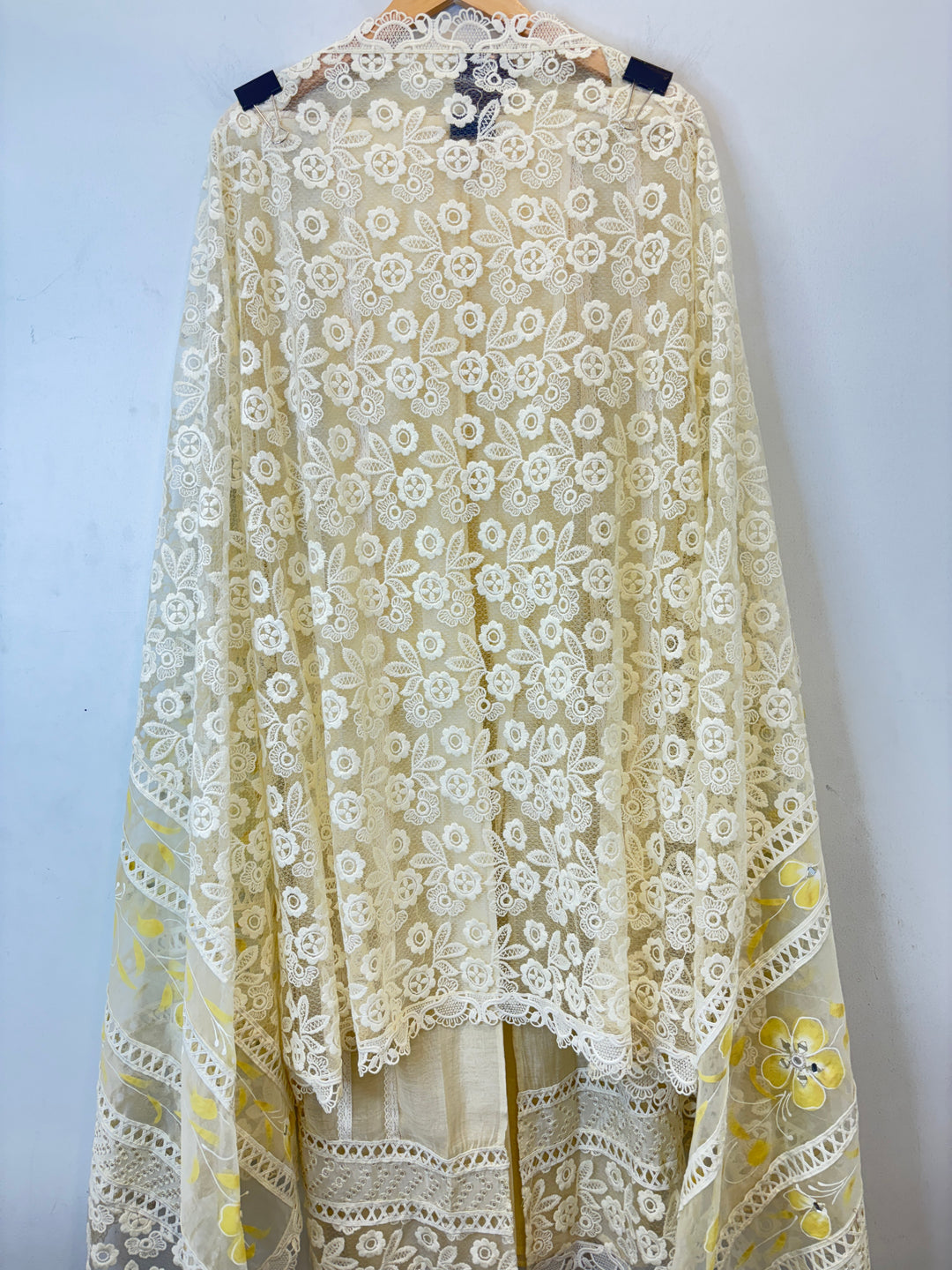 Noor-E-Haya – Mul Cotton Suit with Mirror Work