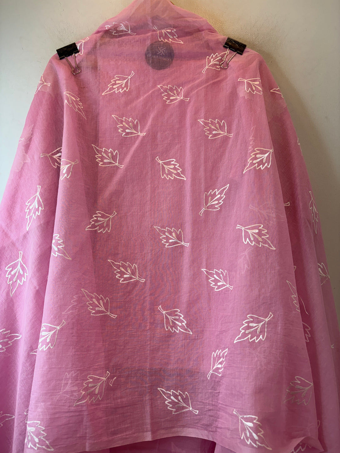 Chanderi Embroidered Appliqué Unstitched Suit DBPG03
