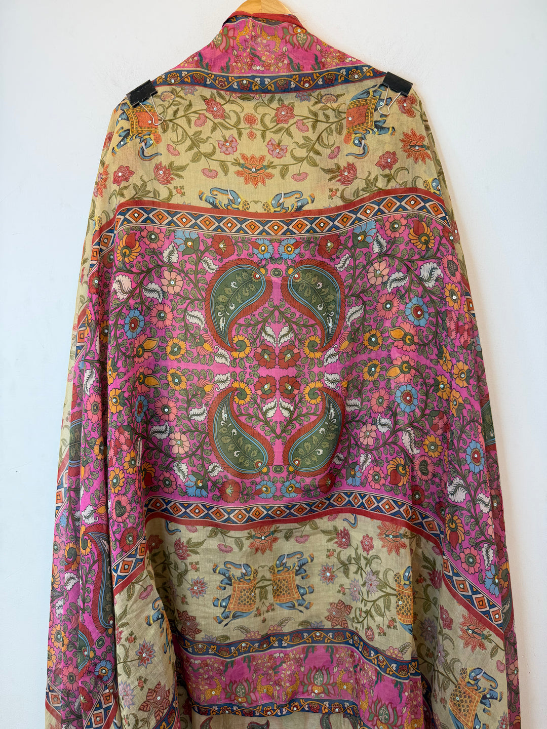 Mirella – Pink Mul Cotton Printed Sequin Suit
