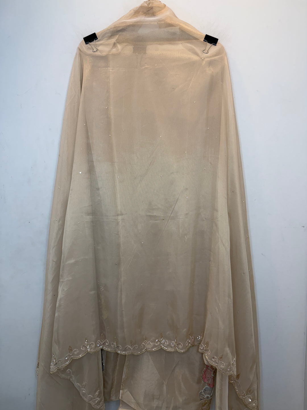 Zehvara – Tissue Pearl Dabka Suit