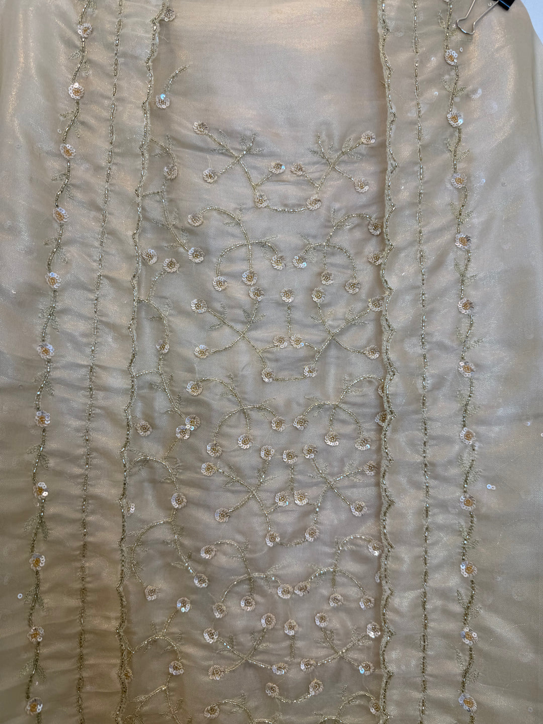 Zivana – Tissue Shimmer Cutdana Suit