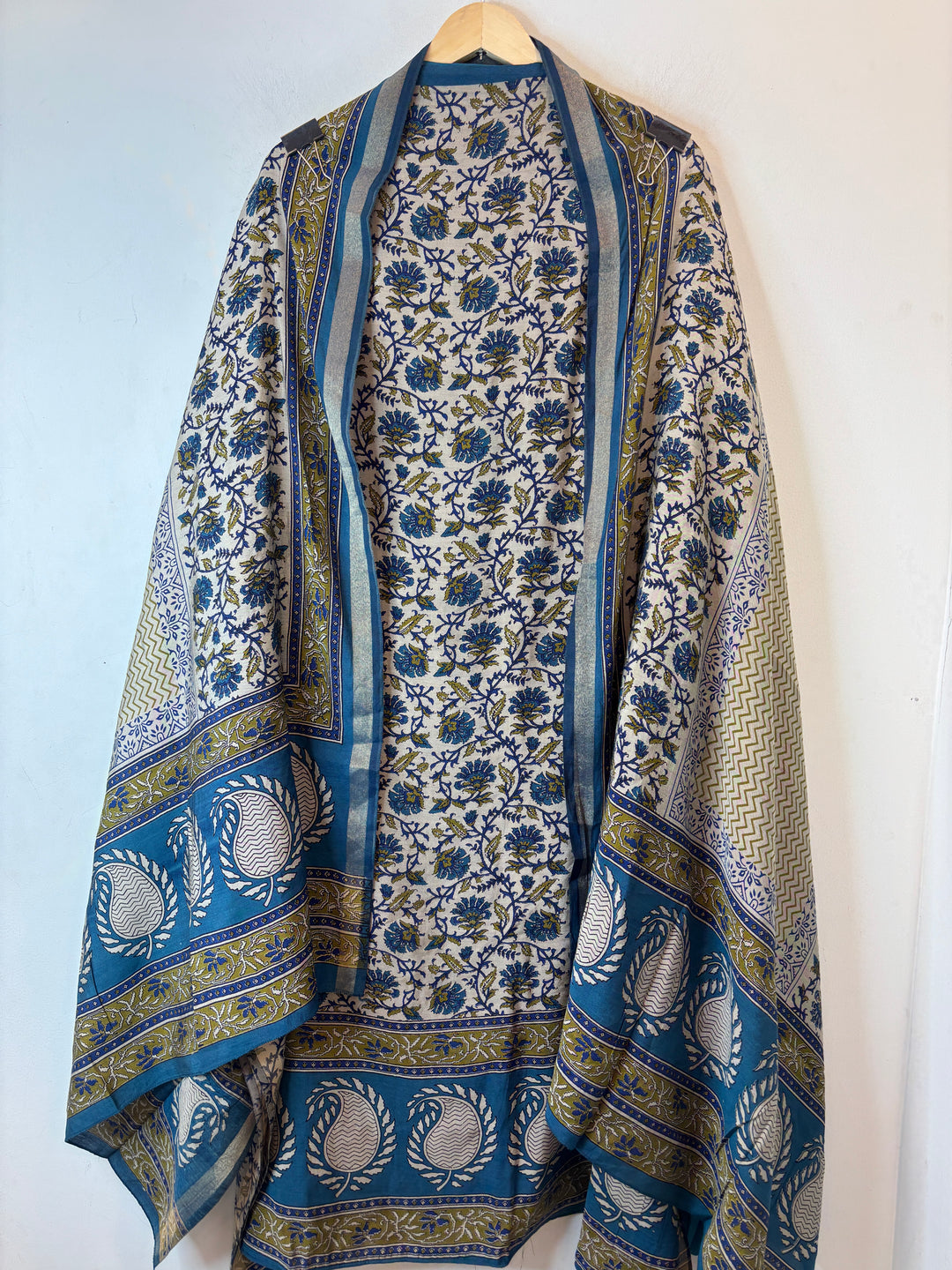Maheshwari Printed Unstitched Suit Set DBPK501