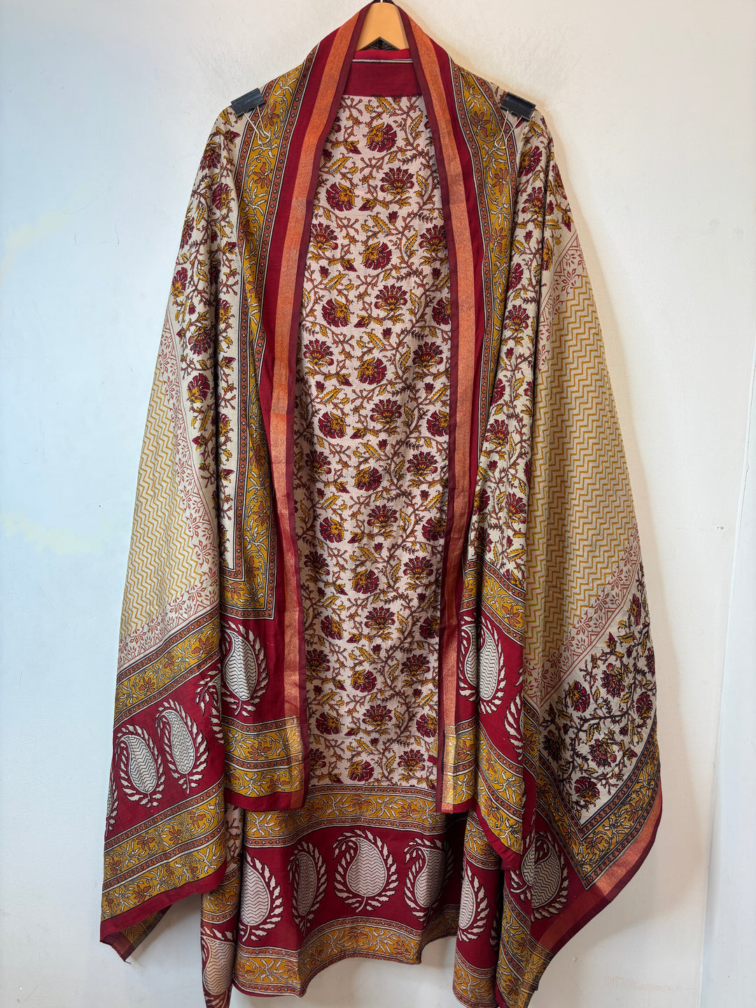 Maheshwari Printed Unstitched Suit Set DBPK502