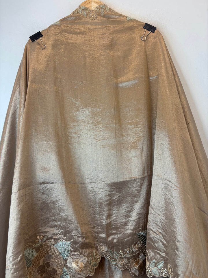 Zohra – Tissue Embroidered Handwork Suit DK1