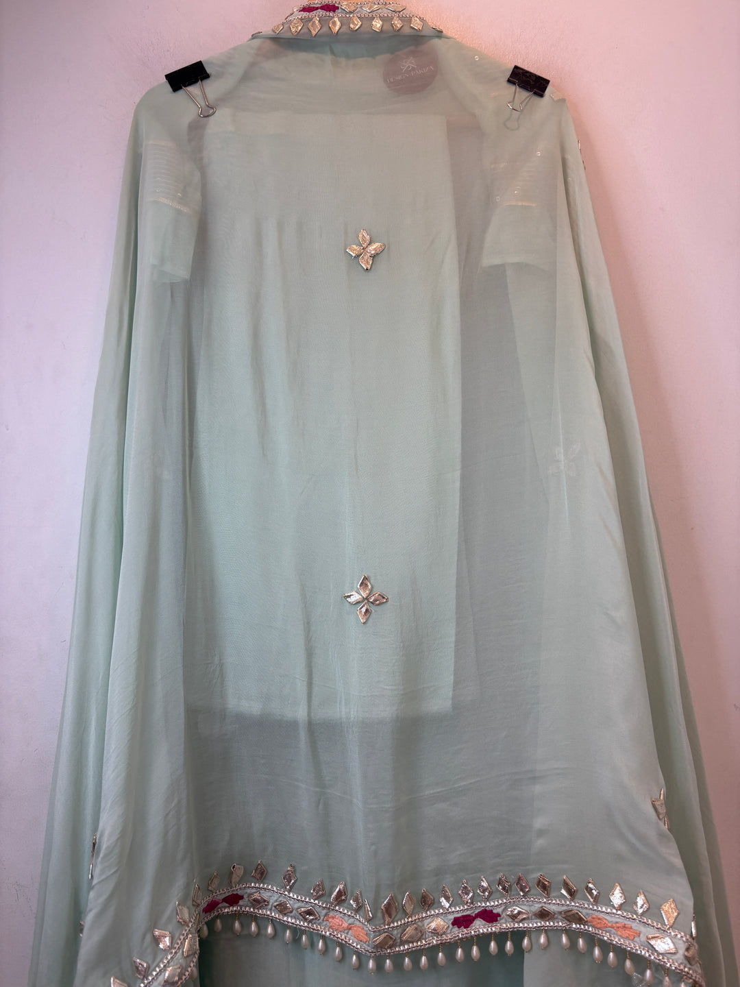 Afsana – Georgette Zari Gotta Embellished Suit DBPCX03