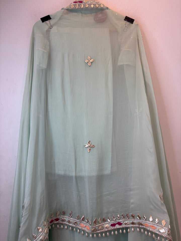 Afsana – Georgette Zari Gotta Embellished Suit DBPCX03