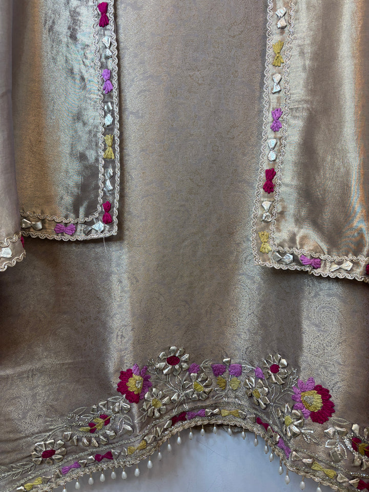 Aaliya – Tissue Brocade Zari Embroidered Suit DBPO203