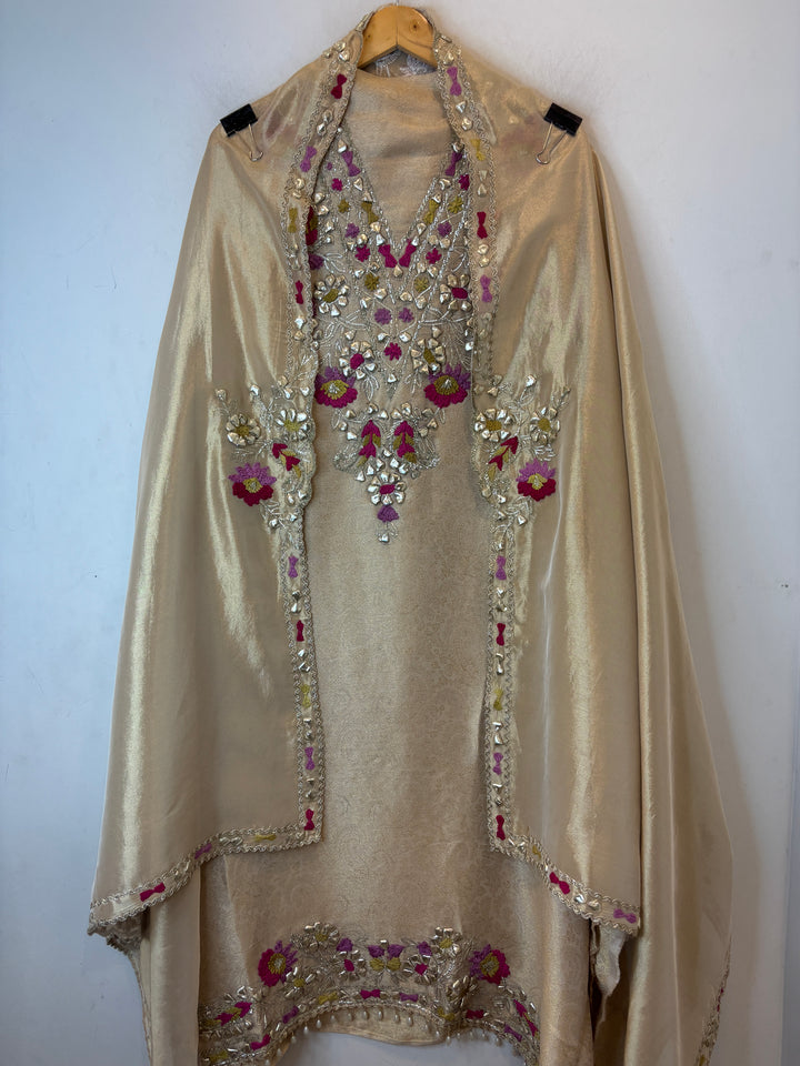 Aaliya – Tissue Brocade Zari Embroidered Suit DBPO202