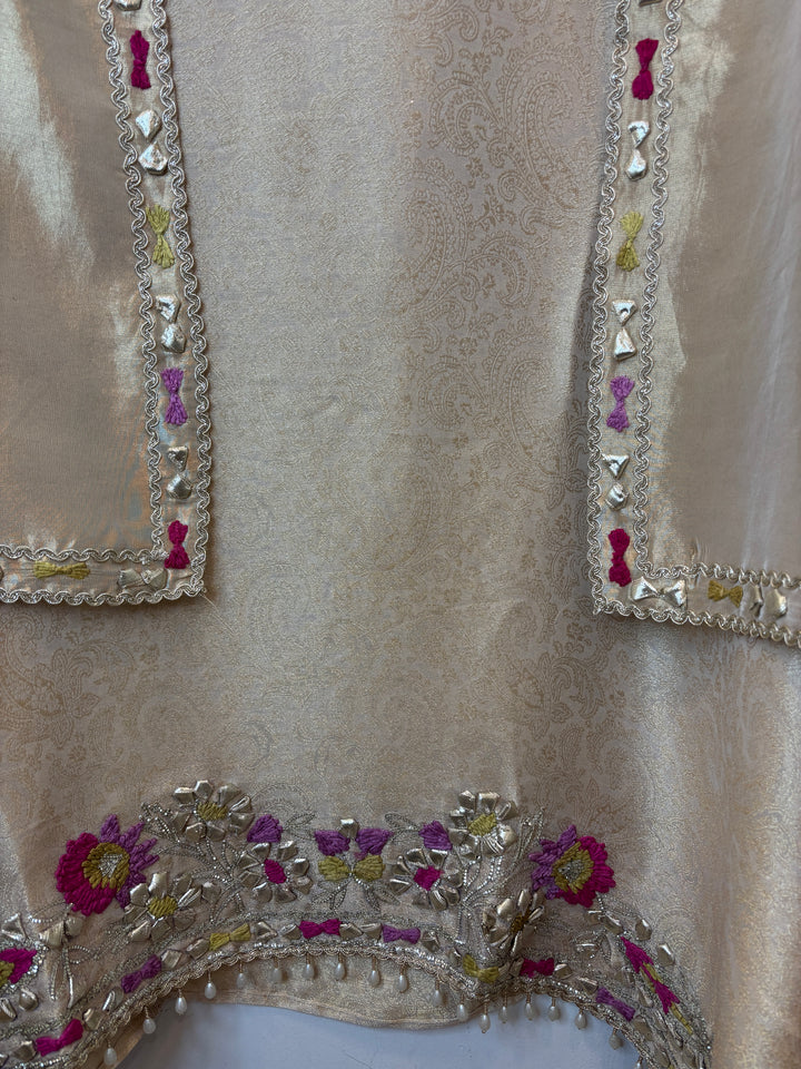 Aaliya – Tissue Brocade Zari Embroidered Suit DBPO201