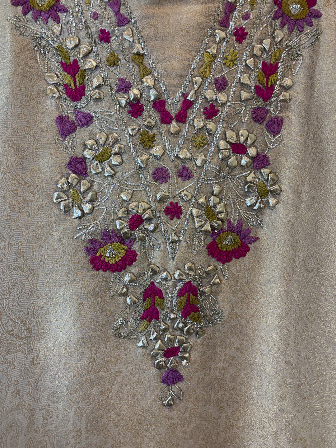 Aaliya – Tissue Brocade Zari Embroidered Suit DBPO201