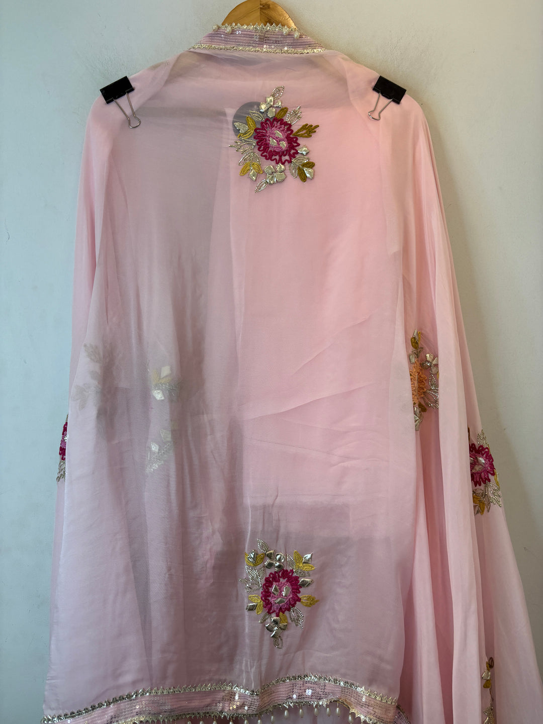 Afsana – Organza Zari Gotta Embellished Suit B20002