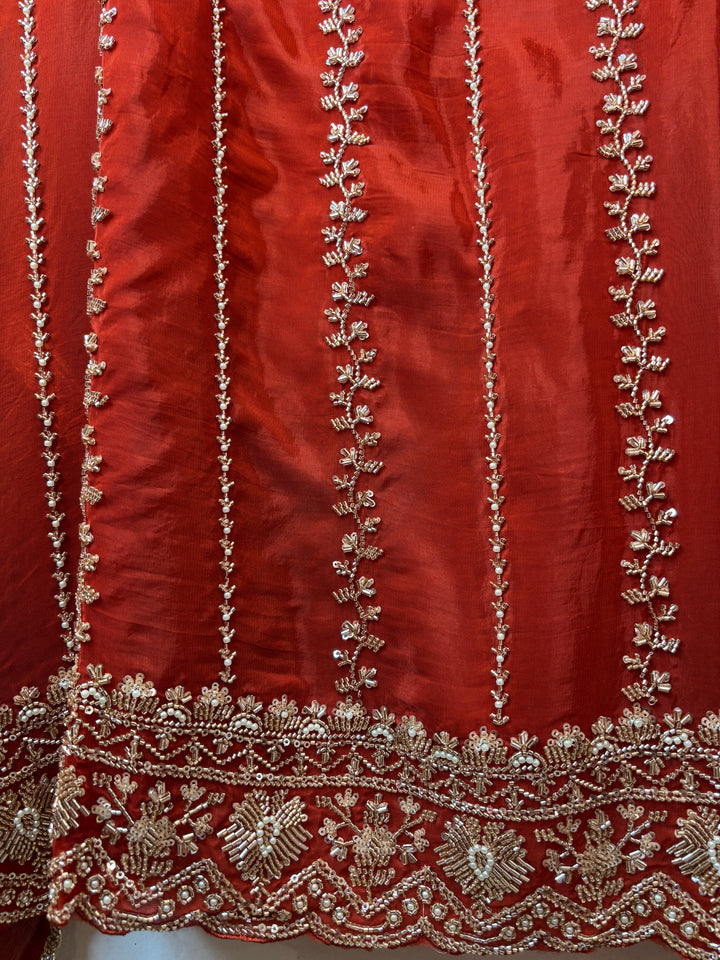 Aaira – Silk Organza Handwork Suit DBPA904