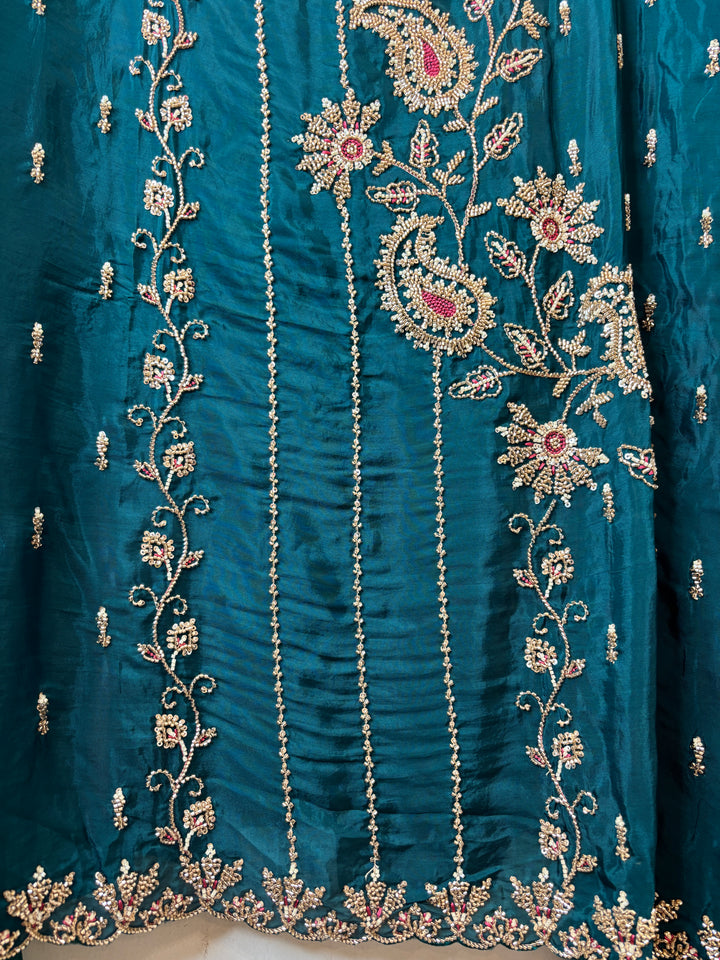 Aaira – Silk Organza Handwork Suit DBPF804