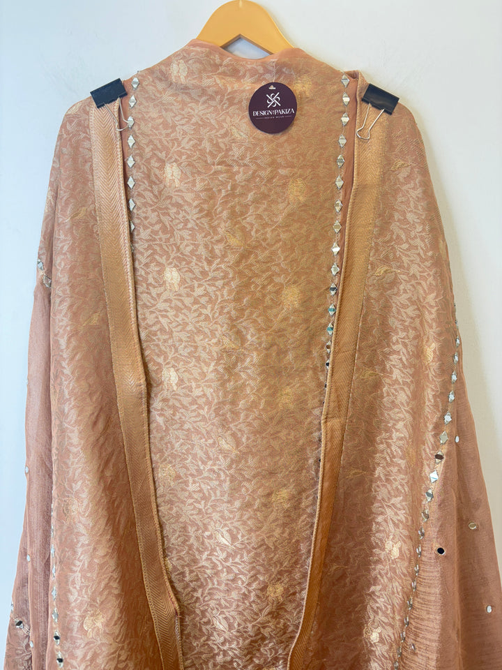 Zeenat – Banarasi Tissue Organza Suit