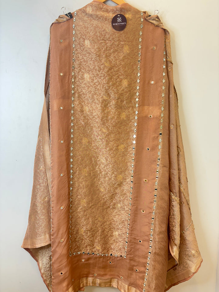 Zeenat – Banarasi Tissue Organza Suit