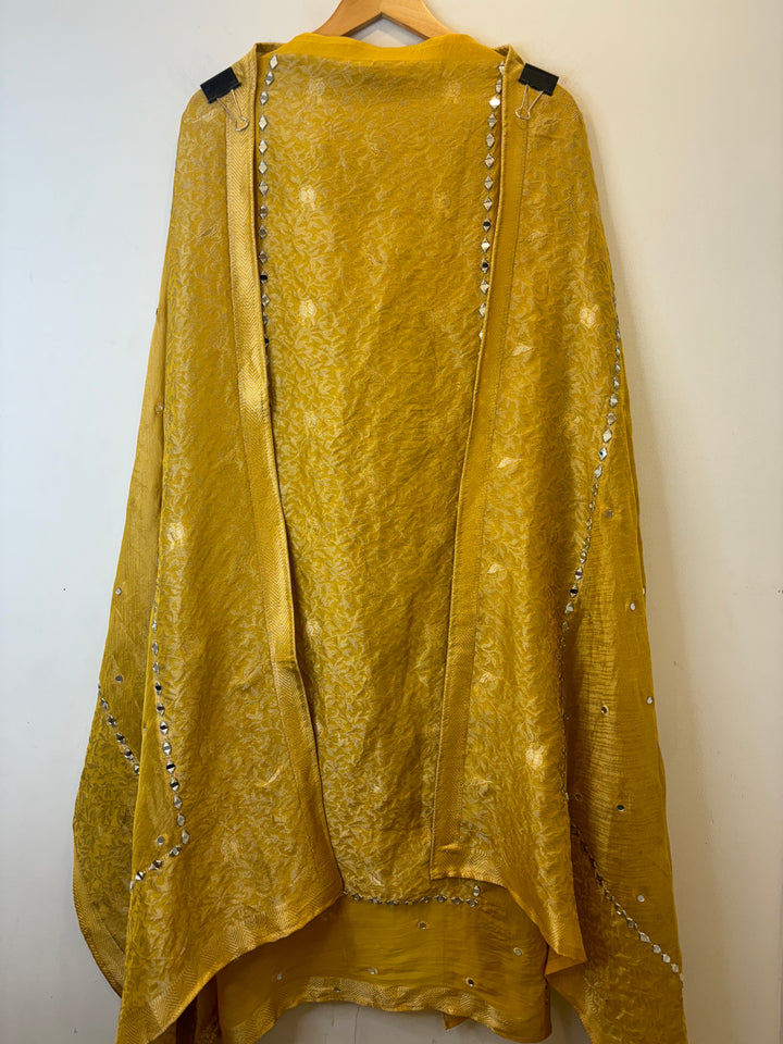 Zeenat – Banarasi Tissue Organza Suit