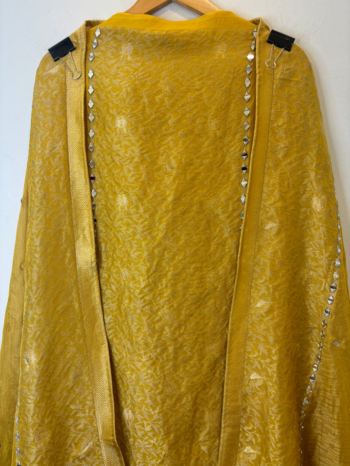 Zeenat – Banarasi Tissue Organza Suit