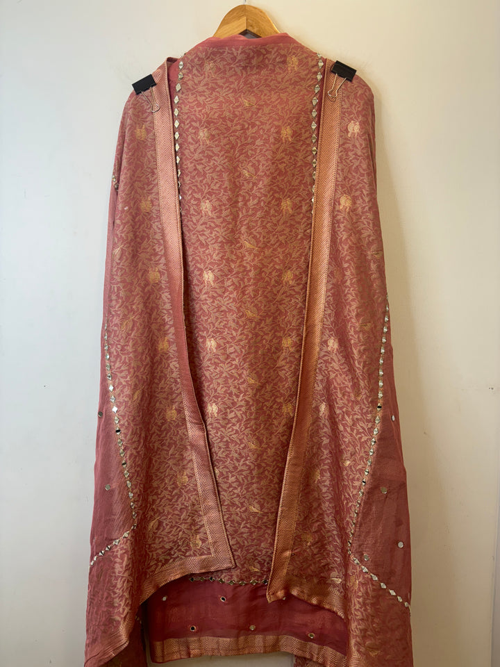 Zeenat – Banarasi Tissue Organza Suit