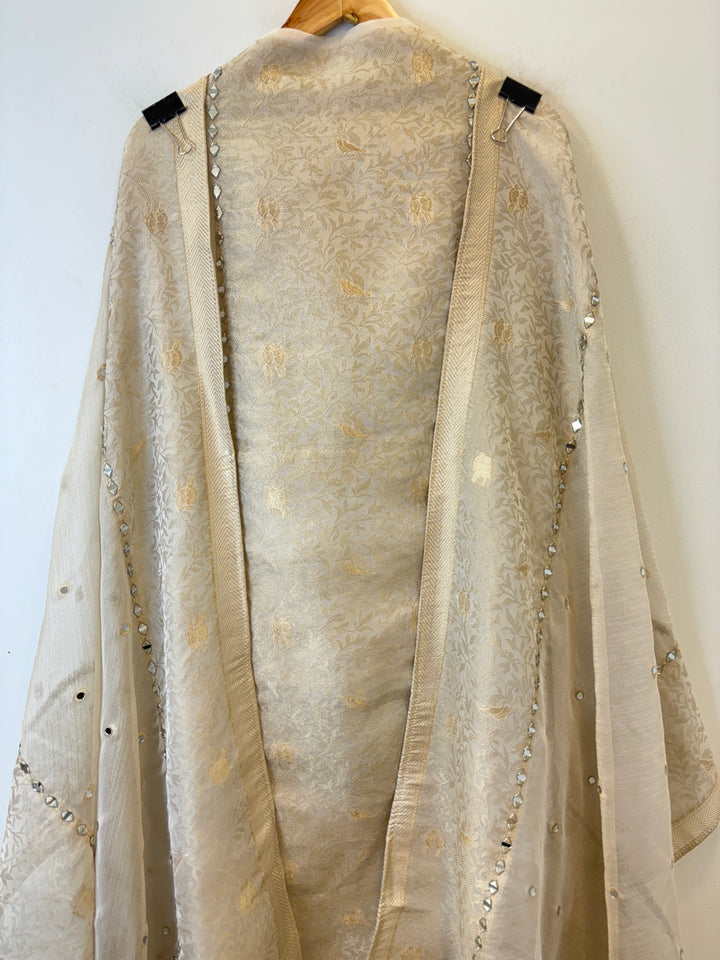 Zeenat – Banarasi Tissue Organza Suit